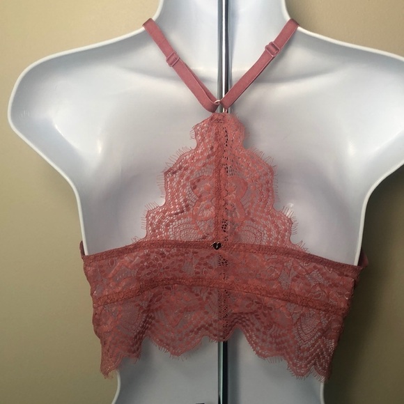 NWOT PINK victoria’s secret lace bralette - Picture 2 of 6